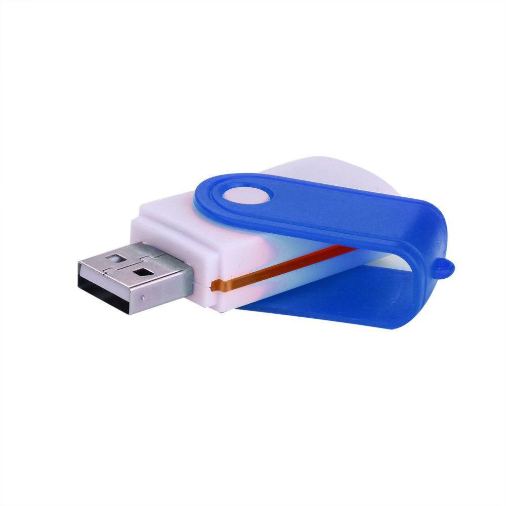 Картридер USB MS M2 MMC Duo Mini SD все типы карт памяти